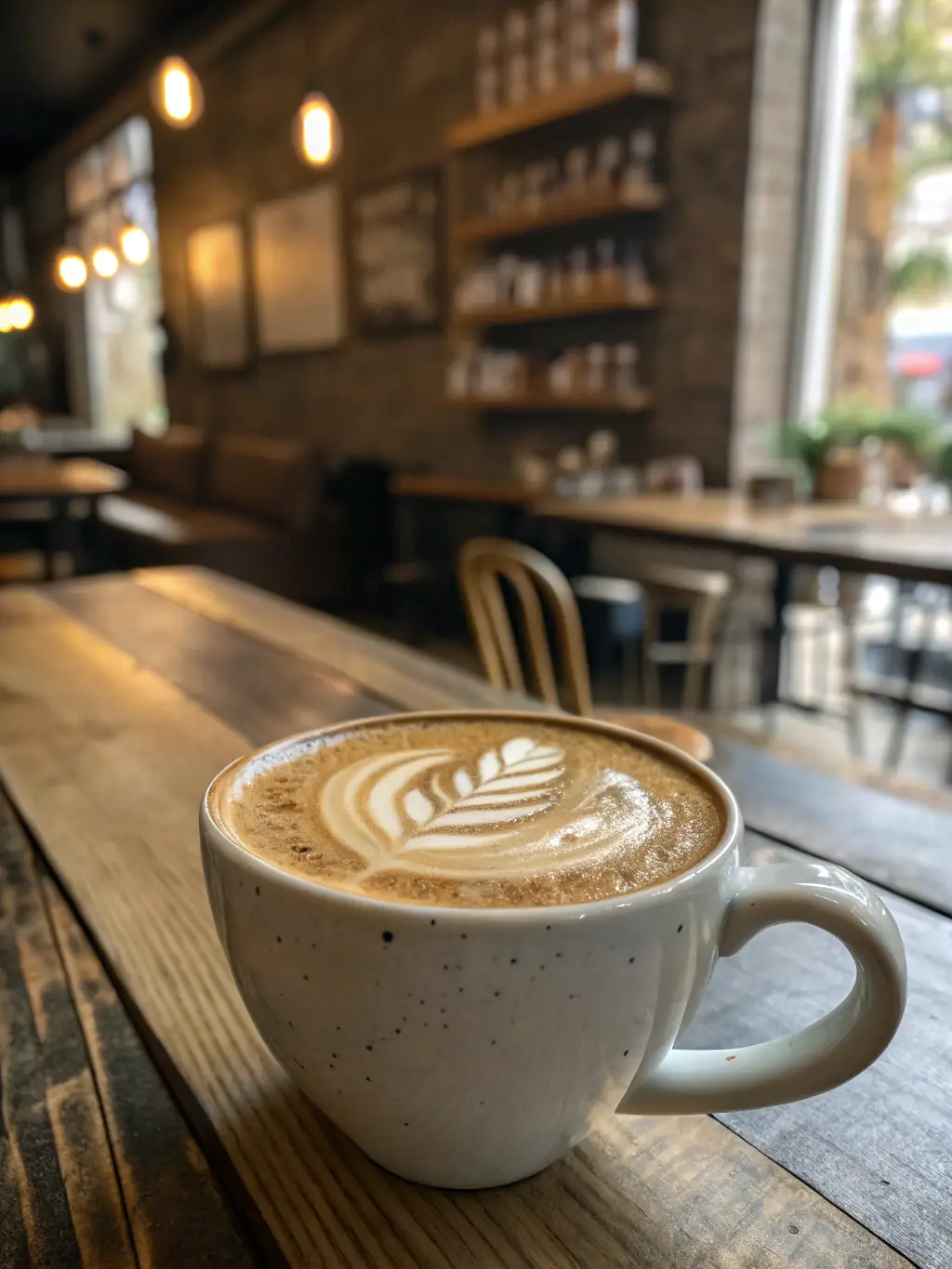 A steaming cup of coffee with latte art next to a selection of herbal teas, showcasing the coffee and tea beverages offered by 5280 Party Carts.